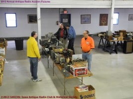 2013 IARCHS Antique Radio Auction Picture