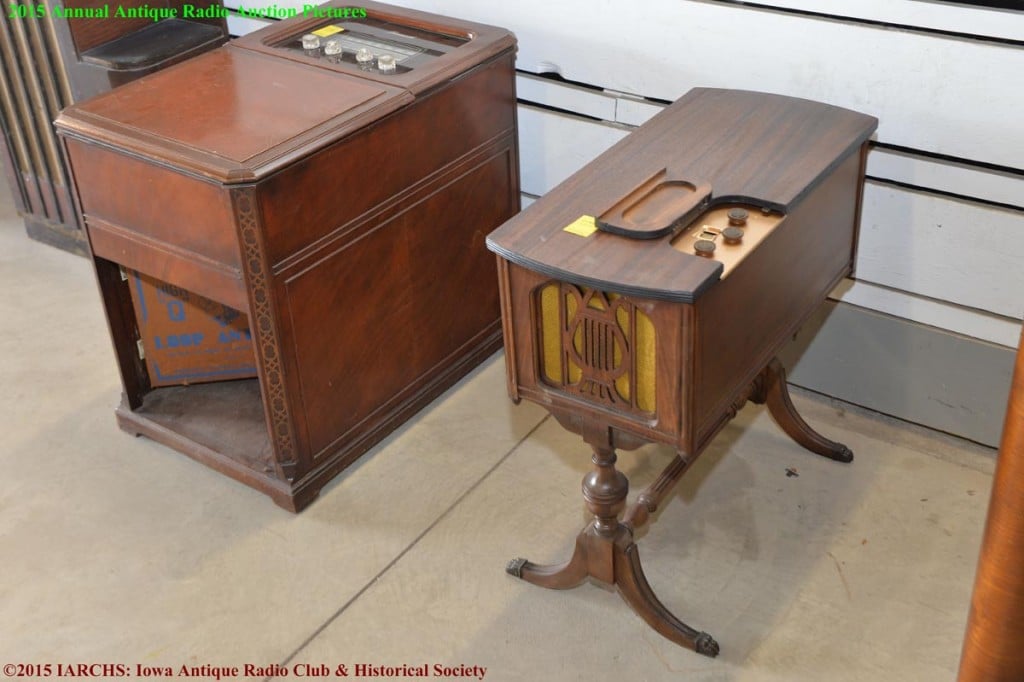 2015 IARCHS Antique Radio Auction Picture