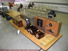 2013 IARCHS Antique Radio Auction Picture