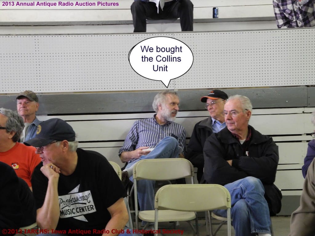 2013 IARCHS Antique Radio Auction Picture