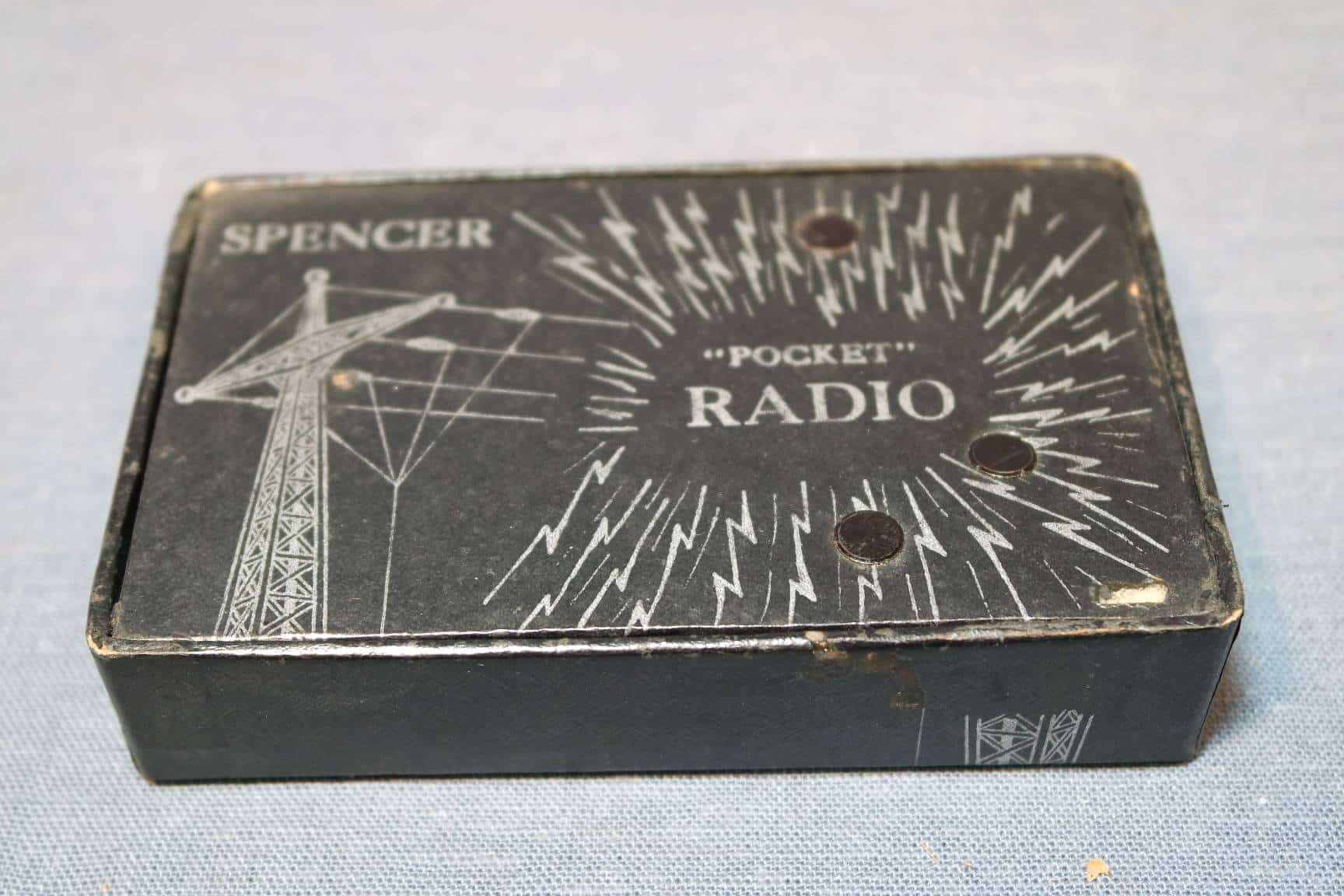 SpencerPocketCrystalRadio IARCHS Radio Collector Club