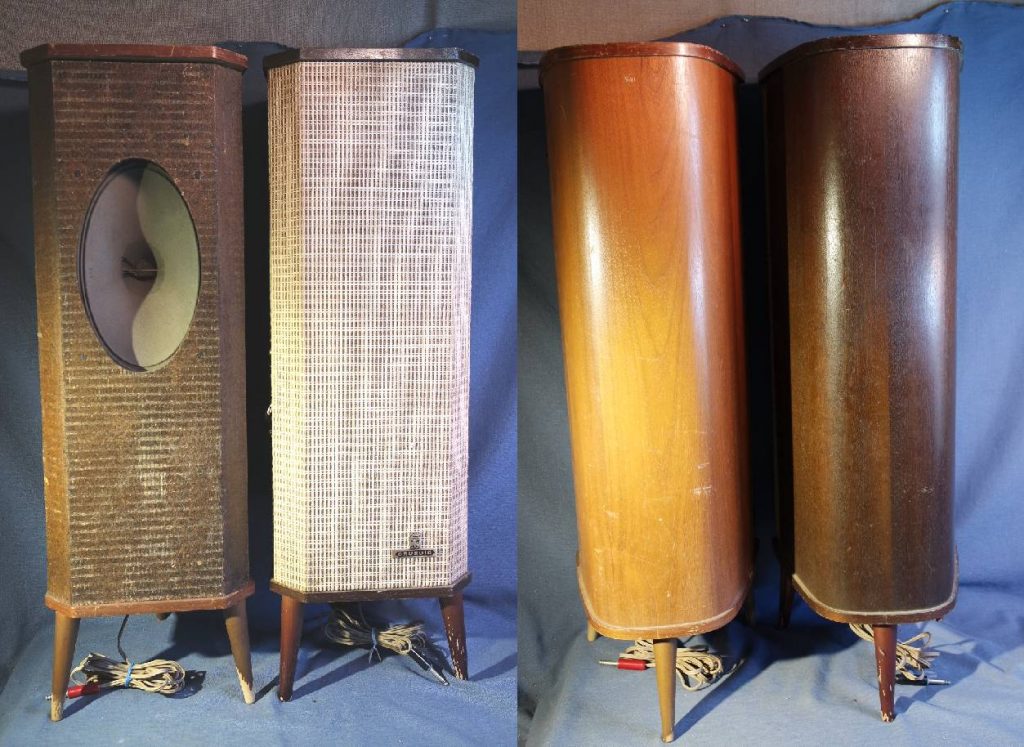 Pair Grundig Box 14 speakers Both Speakers Work