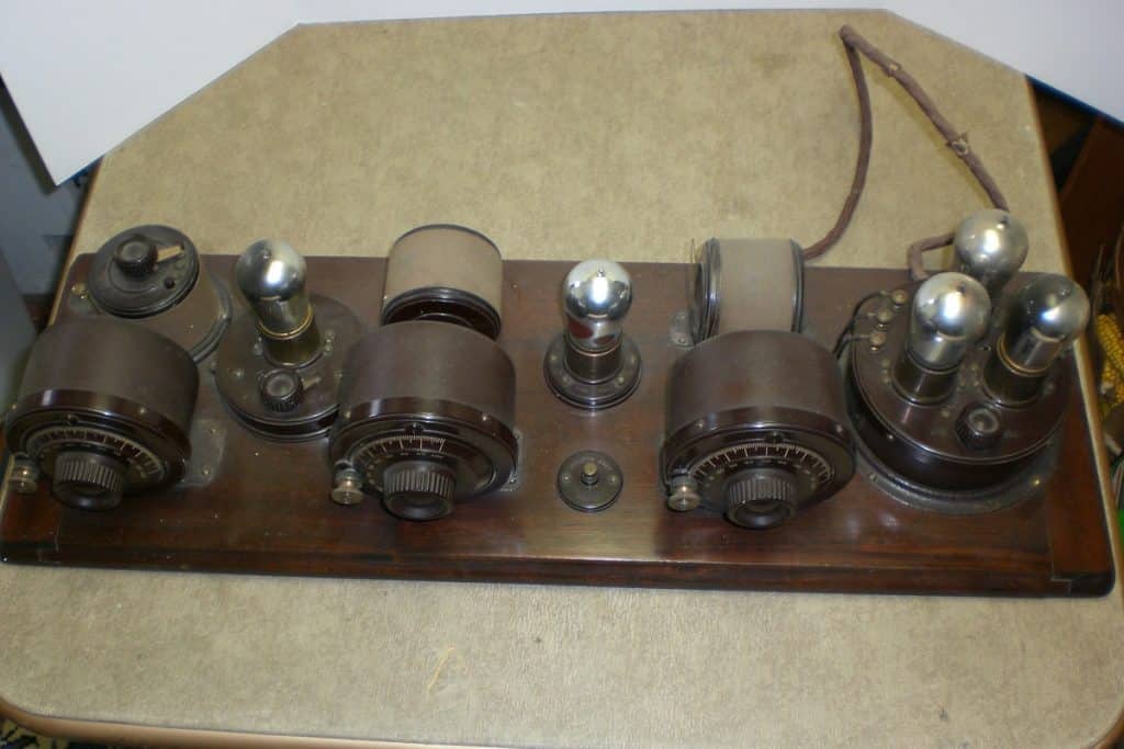 Atwater Kent Model 10C No. 4700 Breadboard Top View