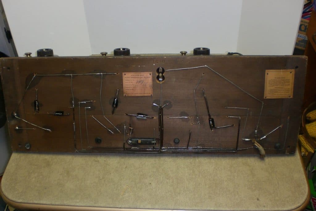 Atwater Kent Model 10C No. 4700 Pooley Breadboard Bottom View