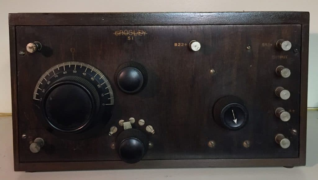 Crosley Model 51, Wooden Front Panel