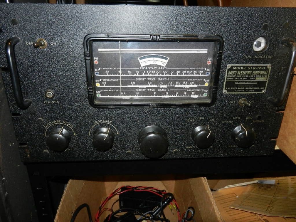 E.H. Scott Model SLR-12-B Radio Receiver