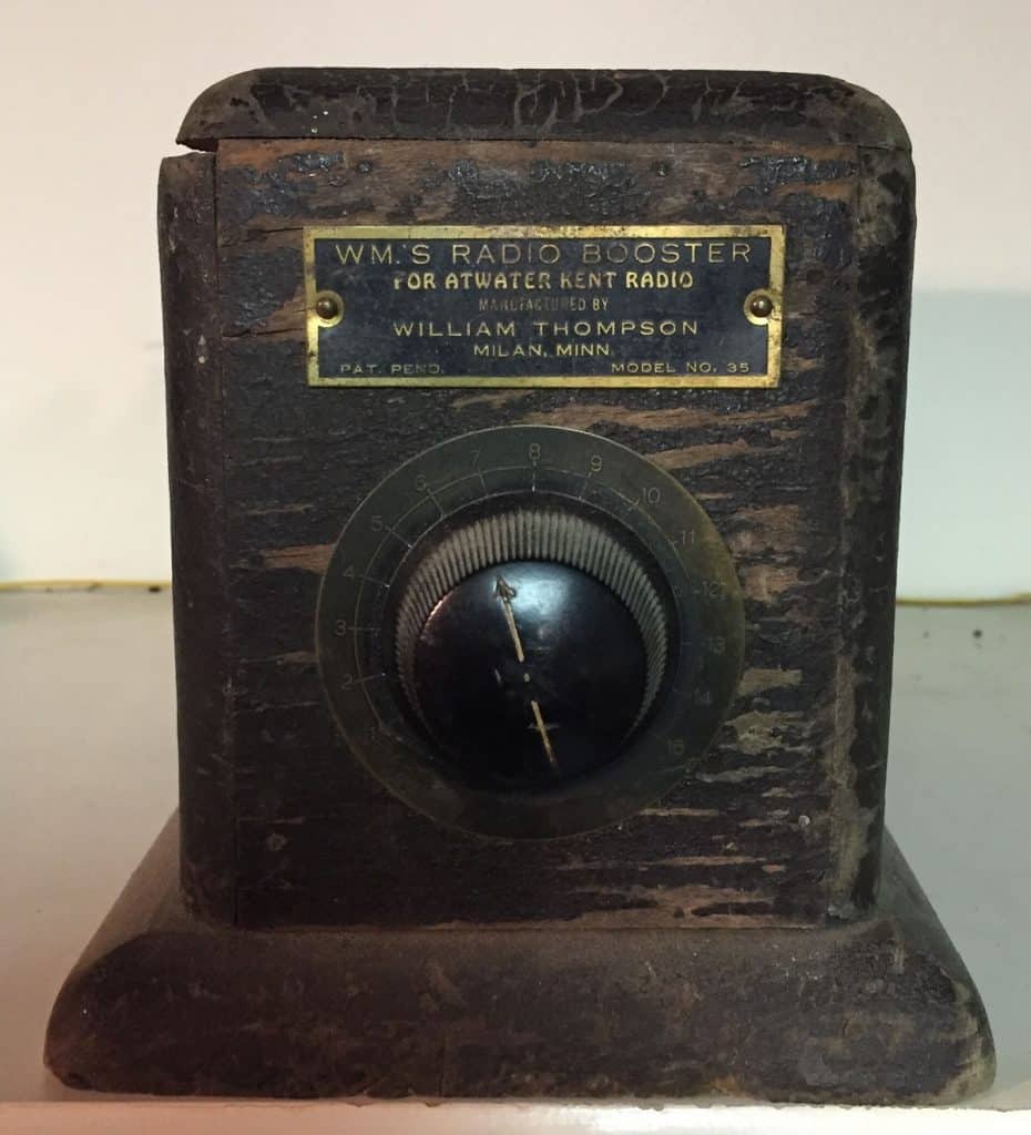 WM. S Radio Booster made for Atwater Kent Radios