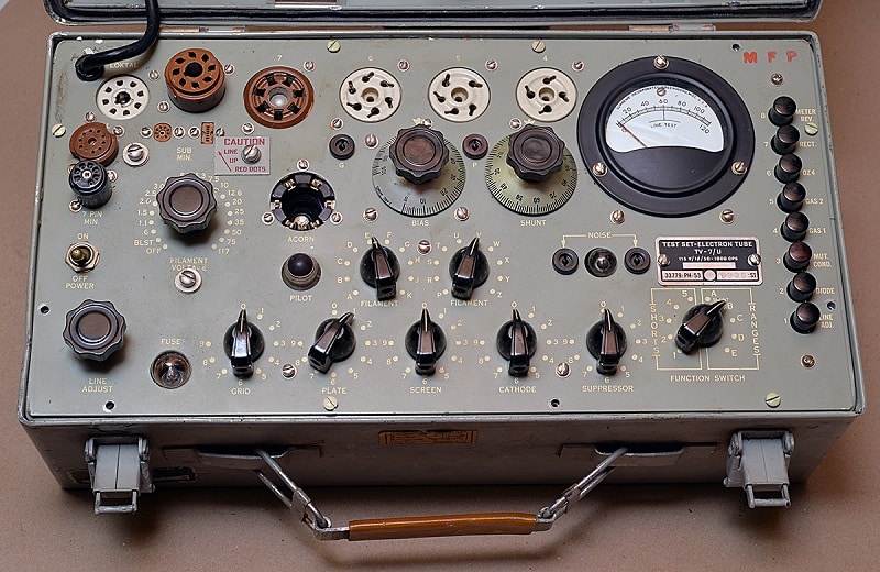 TV-7U Tester Close Up View