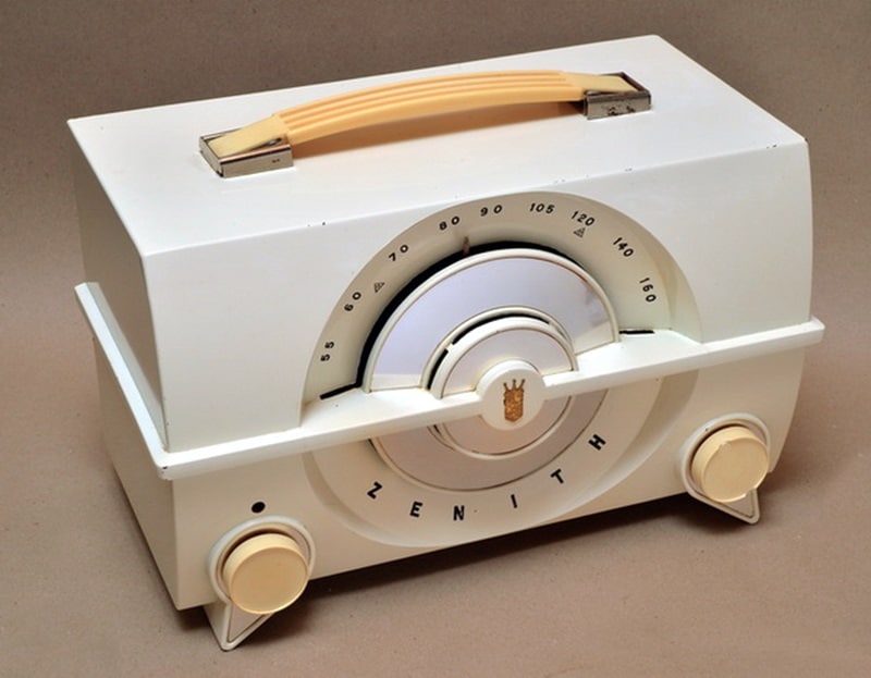 Zenith 6J05 White Plastic