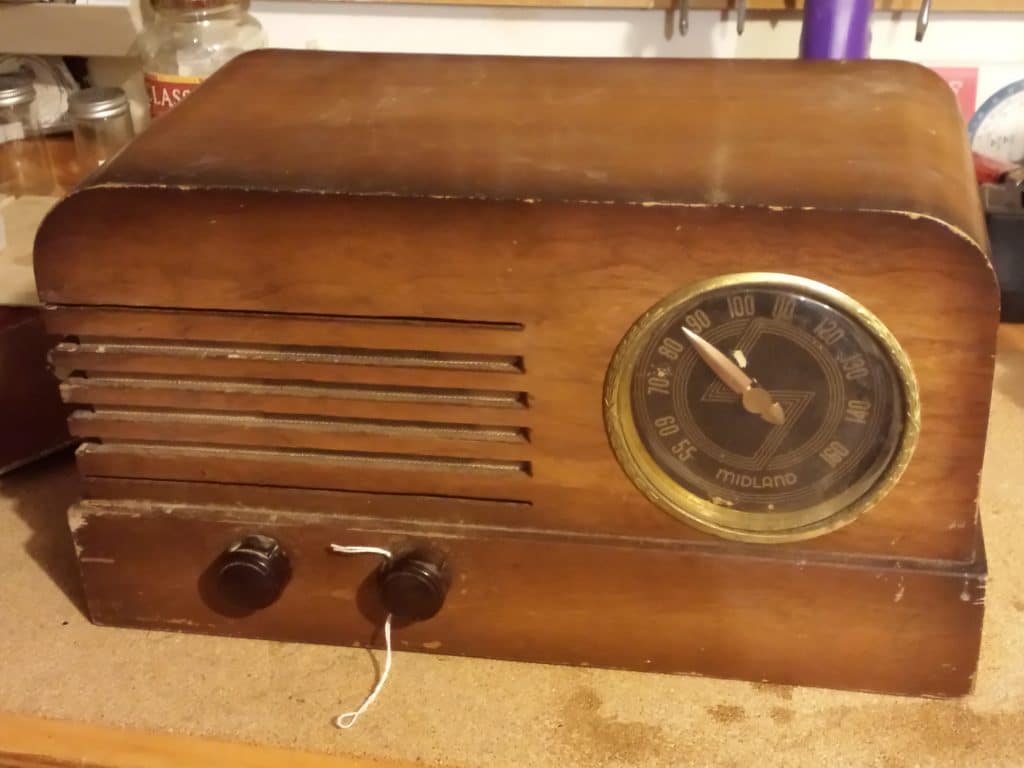 Midland B6A as found 1