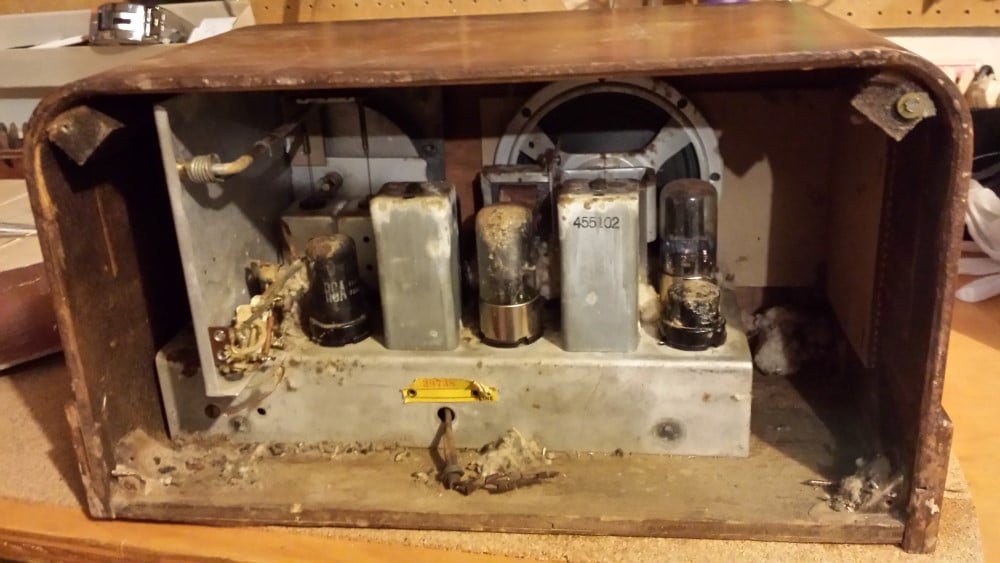 Midland B6A as found 2