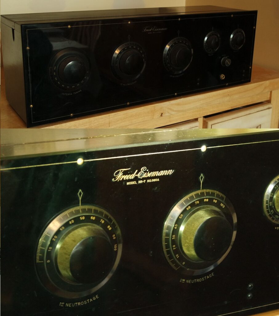 Freed-Eisemann-NR-7-NO-980A-Neutrostage-Radio