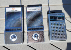 2 Hellicrafters CRX-101 & RadioShack Aircraft Mon