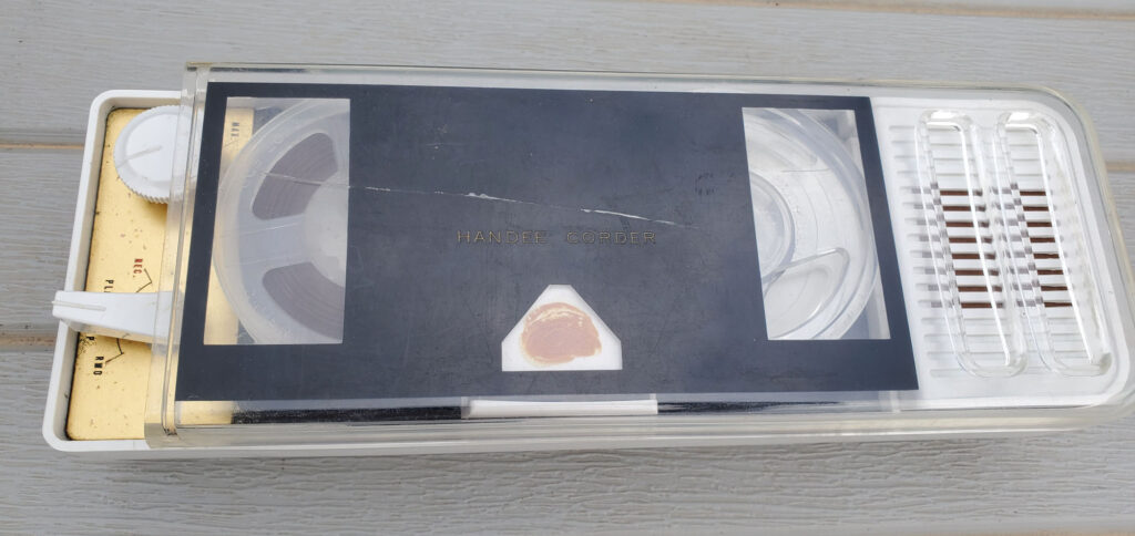 Handy Corder Transistor Tape Recorder