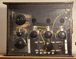 Home Made , Clear Front,Antique Radio