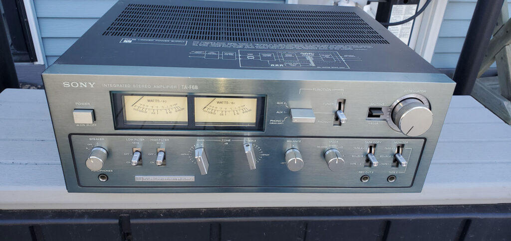 Sony TA-F6B Stereo Amplifier