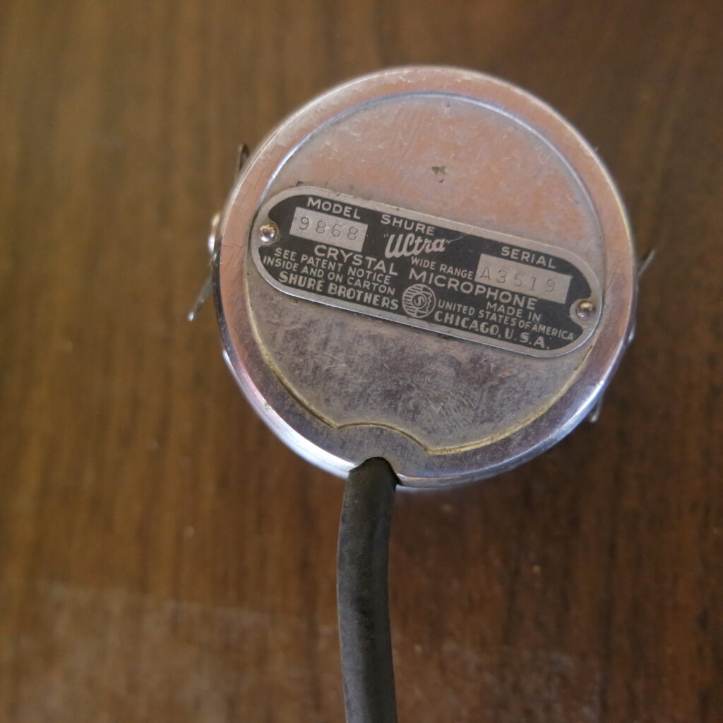 Shure-Ultra-700A-model-9868-back